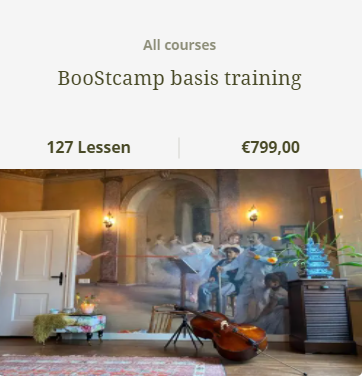 BooStcamp Basis training-Scarlett Arts